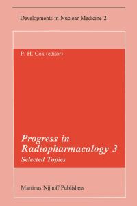 Book Cover for Progress in Radiopharmacology 3 by PH Cox