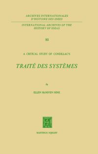 Book Cover for A Critical Study of Condillac's by Ellen McNiven Hine