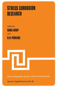 Book Cover for Stress Corrosion Research by H Arup, RN Parkins