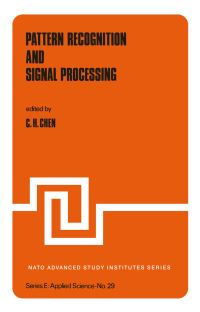 Book Cover for Pattern Recognition and Signal Processing by CH Chen