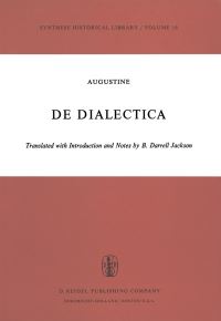 Book Cover for De Dialectica by Jan Pinborg, B Darell Jackson