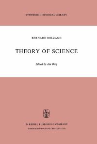 Book Cover for Theory of Science by B Bolzano