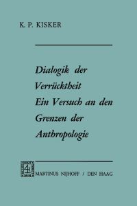 Book Cover for Dialogik Der Verrücktheit by KP Kisker
