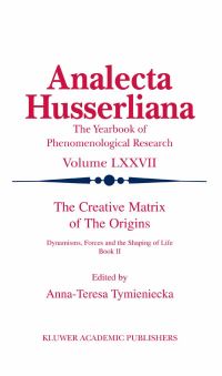 Book Cover for The Creative Matrix of the Origins by AnnaTeresa Tymieniecka