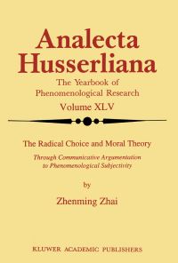 Book Cover for The Radical Choice and Moral Theory by Zhenming Zhai