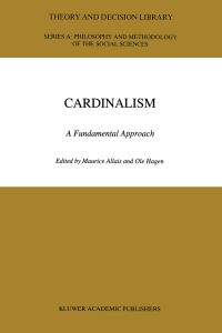 Book Cover for Cardinalism by M. Allais, O. Hagen