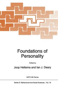 Book Cover for Foundations of Personality by PJ Hettema, Ian J Deary