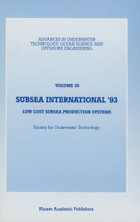 Book Cover for Subsea International' 93 by Society for Underwater Technology (SUT)