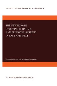 Book Cover for The New Europe by DE Fair, R Raymond