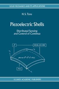 Book Cover for Piezoelectric Shells by HS Tzou