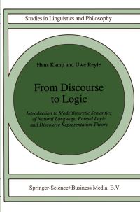 Book Cover for From Discourse to Logic by Hans Kamp, U Reyle