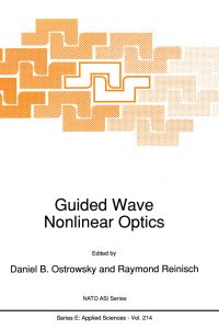 Book Cover for Guided Wave Nonlinear Optics by DB Ostrowsky, R Reinisch