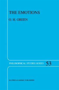 Book Cover for The Emotions by OH Green