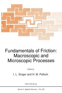Book Cover for Fundamentals of Friction by IL Singer, H Pollock