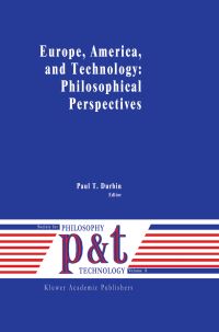 Book Cover for Europe, America, and Technology by PT Durbin