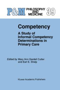 Book Cover for Competency by Mary Ann Gardell Cutter, EE Shelp