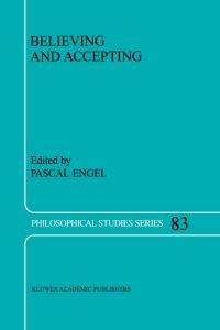 Book Cover for Believing and Accepting by P Engel