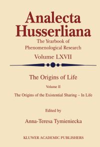 Book Cover for The Origins of Life by AnnaTeresa Tymieniecka
