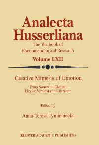 Book Cover for Life Creative Mimesis of Emotion by AnnaTeresa Tymieniecka