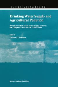 Book Cover for Drinking Water Supply and Agricultural Pollution by GJ Schrama