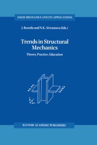 Book Cover for Trends in Structural Mechanics by J Roorda, NK Srivastava