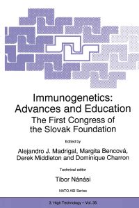 Book Cover for Immunogenetics: Advances and Education by JA Madrigal, Tibor Nánási, Margita Bencová, Derek Middleton, Dominique Charron