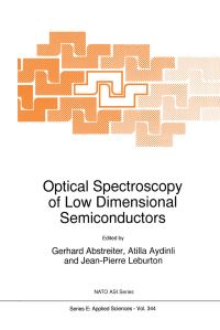 Book Cover for Optical Spectroscopy of Low Dimensional Semiconductors by G Abstreiter, Atilla Aydinli, JP Leburton