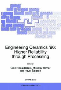 Book Cover for Engineering Ceramics '96 by GN Babini, Miroslav Haviar, Pavol Sajgalík