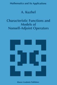Book Cover for Characteristic Functions and Models of Nonself-Adjoint Operators by A Kuzhel
