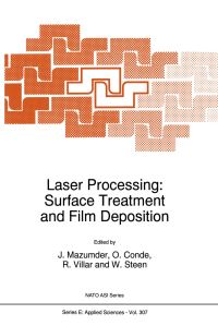 Book Cover for Laser Processing by J Mazumder, O Conde, R Vilar, W Steen