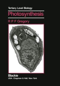 Book Cover for Photosynthesis by RP Gregory