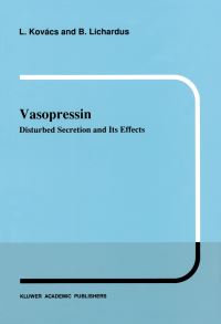 Book Cover for Vasopressin by L Kovács, B Lichardus