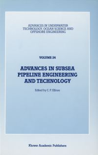Book Cover for Advances in Subsea Pipeline Engineering and Technology by C.P. Ellinas