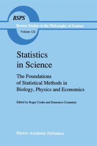 Book Cover for Statistics in Science by R Cooke, D Costantini