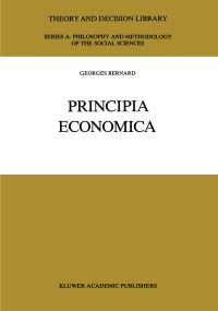 Book Cover for Principia Economica by G. Bernard