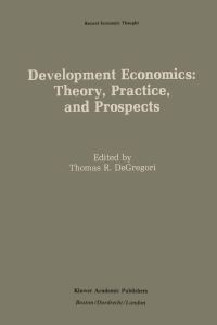 Book Cover for Development Economics by Thomas R DeGregori