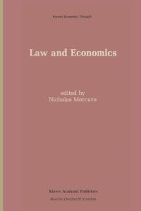 Book Cover for Law and Economics by Nicholas Mercuro