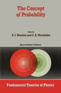Book Cover for The Concept of Probability by EI Bitsakis, CA Nicolaides