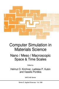 Book Cover for Computer Simulation in Materials Science by HO Kirchner, Ladislas P Kubin, Vassilis Pontikis