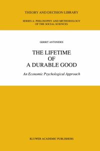 Book Cover for The Lifetime of a Durable Good by G. Antonides