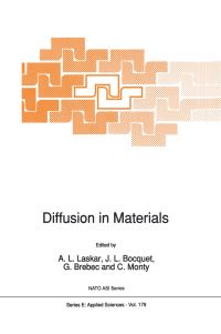 Book Cover for Diffusion in Materials by AL Laskar, JL Bocquet, G Brébec, C Monty