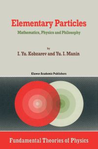 Book Cover for Elementary Particles by Kobzarev, YI Manin