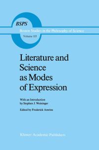 Book Cover for Literature and Science as Modes of Expression by FR Amrine