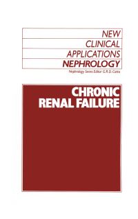 Book Cover for Chronic Renal Failure by GR Catto
