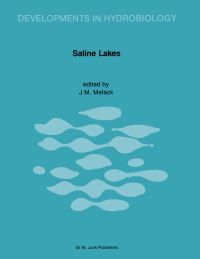 Book Cover for Saline Lakes by John M Melack