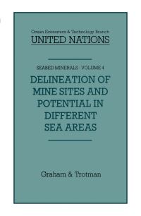 Book Cover for Delineation of Mine-Sites and Potential in Different Sea Areas by JeanPierre Lévy