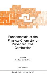 Book Cover for Fundamentals of the Physical-Chemistry of Pulverized Coal Combustion by L Lahaye, G Prado