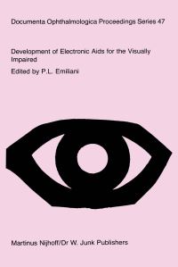 Book Cover for Development of Electronic Aids for the Visually Impaired by PL Emiliani