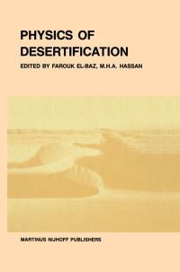 Book Cover for Physics of Desertification by F ElBaz, MHA Hassan