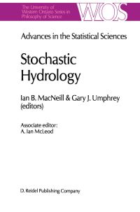 Book Cover for Advances in the Statistical Sciences: Stochastic Hydrology by IB MacNeill, G Umphrey